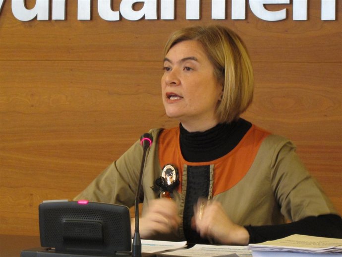 Paloma Corres En La Rueda De Prensa