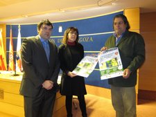 Manuel Sanz, Inmaculada De Francisco Y Juan Luis Melús En La Presentación 