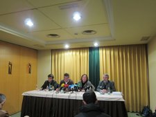 Sindicatos De Función Pública, Desde La Izda. CSIF, CC.OO., CIG Y UGT