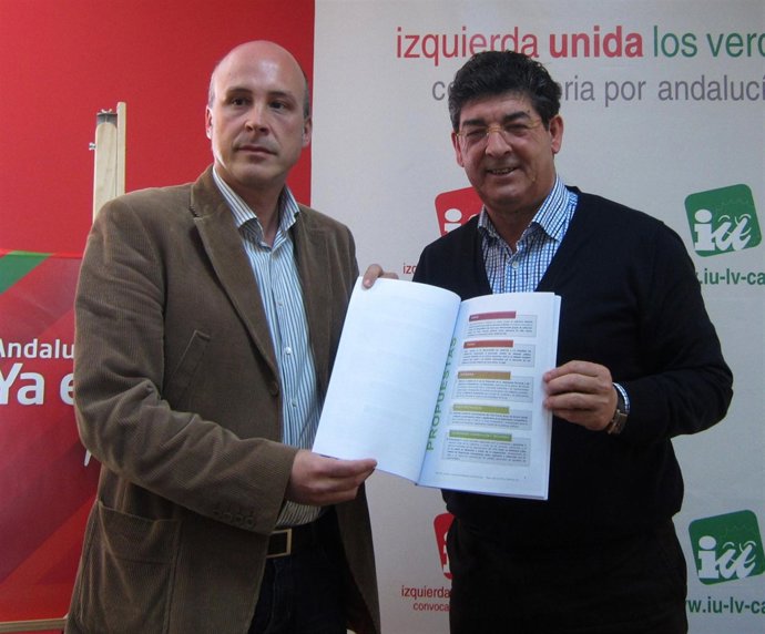 Diego Valderas, Hoy Junto A Mikel Araguas, Vicepresidente De EAPN