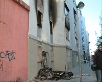 El incendio de Cornellà ha calcinado por completo el piso de la víctima