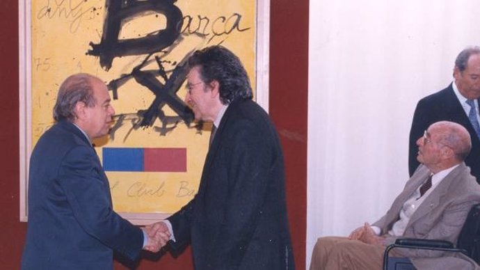 Antoni Tàpies Y La Obra Del Centenario Del FC Barcelona
