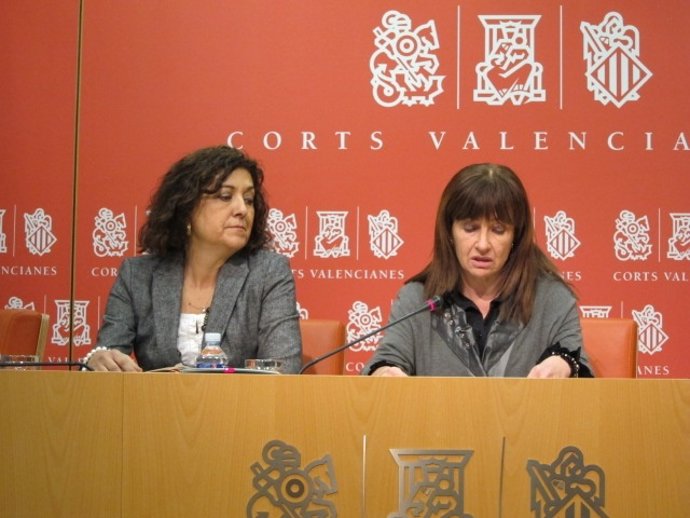 Ninet Y Moreno Tras La Junta De Portavoces