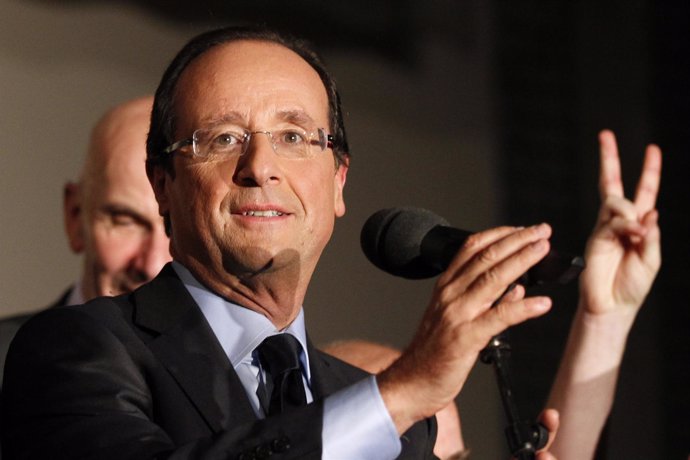 Líder Del Partido Socialista Francés, François Hollande