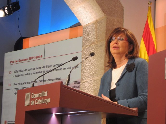 Irene Rigau, Consellera De Educación De La Generalitat