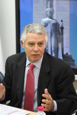 El Consejero De Gobernación Y Justicia, Francisco Menacho