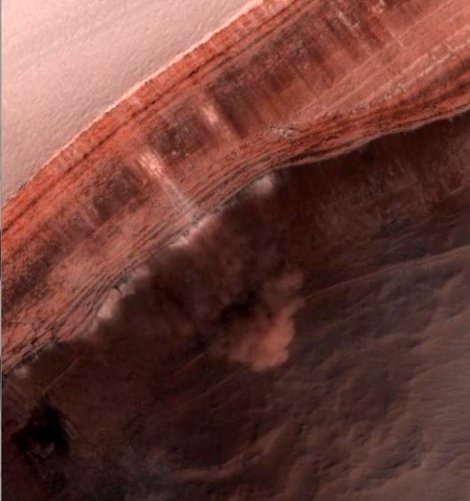 Avalancha En Marte
