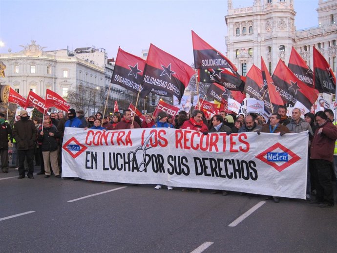 Manifestación Contra Los Recortes
