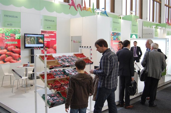 Stand Del Sector Fresero En Fruit Logística En Berlín.