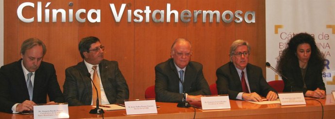 Presidente De Asisa, Réctor De La UMH Y Responsables Médicos De Vistahermosa