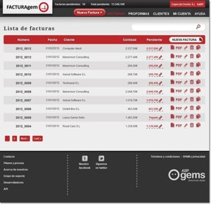 Facturagem Por Aspgems 