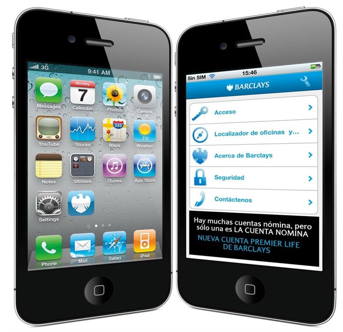 Aplicación Barclays Apple 