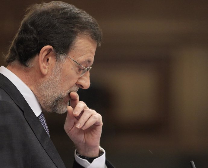 Mariano Rajoy, En El Congreso De Los Diputados