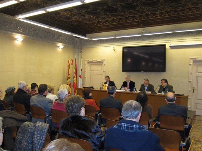 Presentación Del Libro 'Un Siglo De Música En Zaragoza' En La IFC