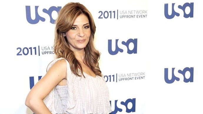 La Actriz Callie Thorne. 