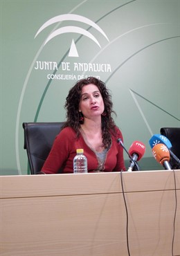 La Consejera Andaluza De Salud, María Jesús Montero