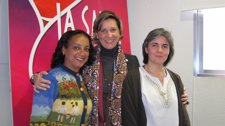 Seble Blacha, Myriam García Abrisqueta, Presidenta Manos Unidas Y Alicia Vacas