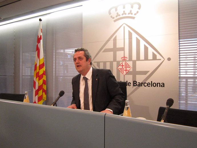 El Primer Teniente De Alcalde De Barcelona, Joaquim Forn