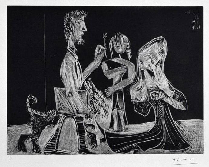 Obra De La 'Suite 156' De Picasso
