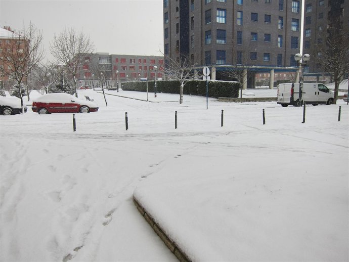 Nieve En Vitoria.