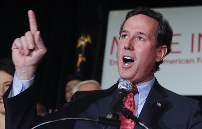 El Ex Senador Estadounidense Por Pensilvania Rick Santorum