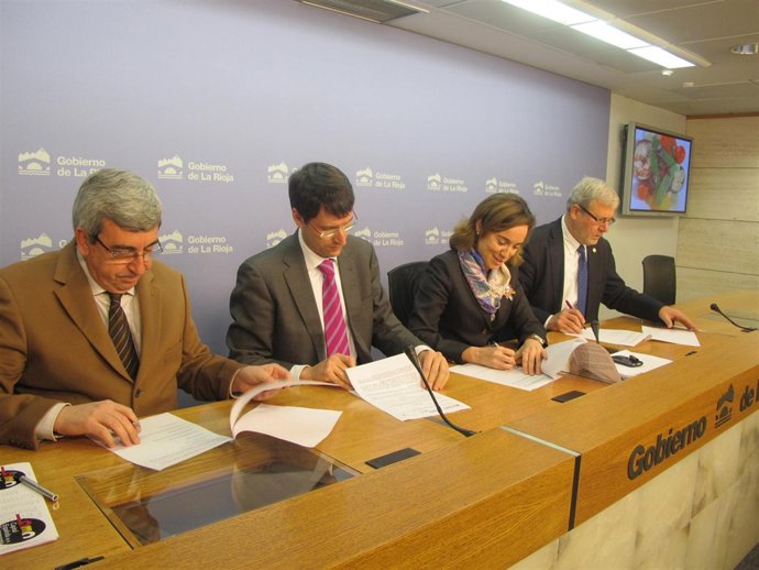 Firma Convenio Logroño Capital Gastronomía