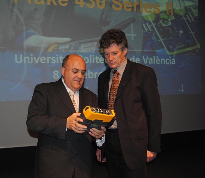 El Investigador De La UPV, Joaquín Montañana, Y Henk Ter Harmsel 