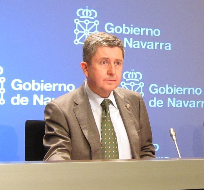 El consejero de Economía y Hacienda del Gobierno de Navarra, Álvaro Miranda.