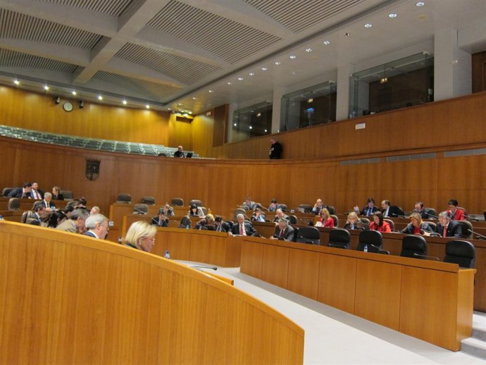 Pleno Cortes Bancada Del Gobierno