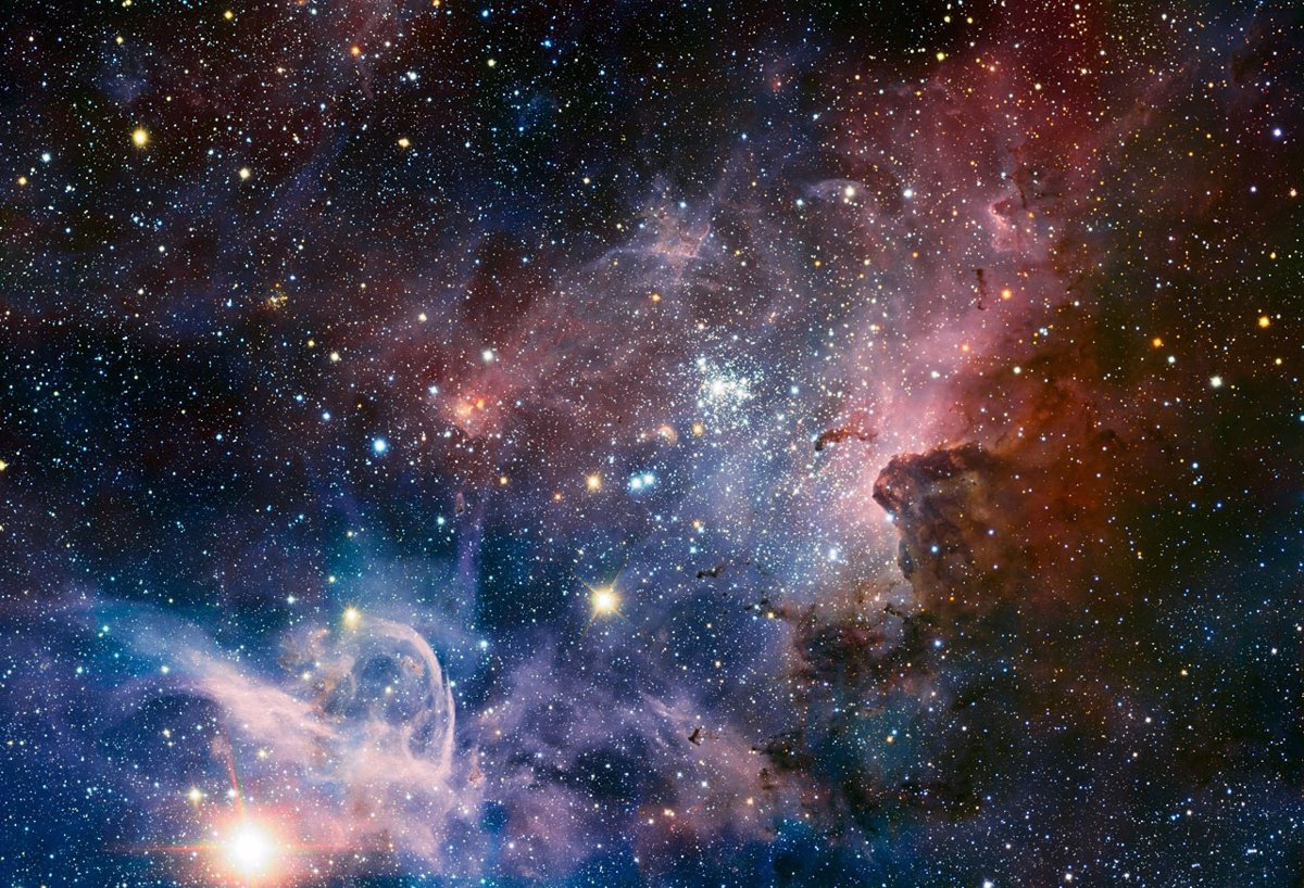 La Nebulosa Carina, a todo detalle en infrarrojo