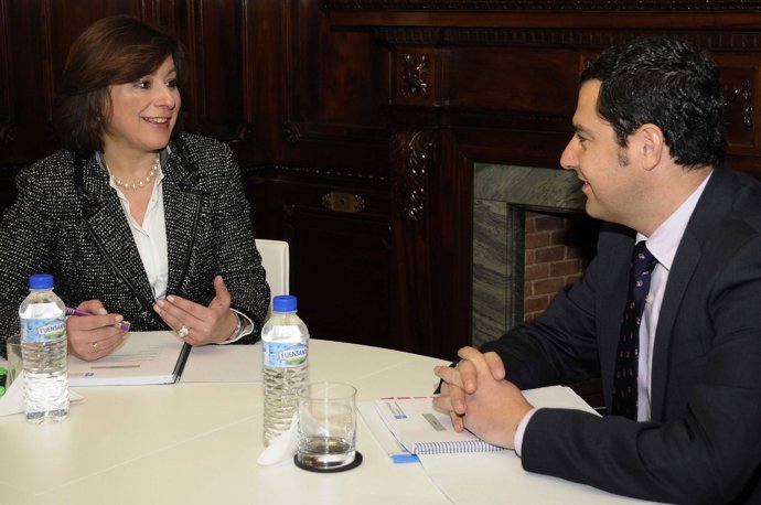 Susana López Abella Y El Secretario De Estado De Igualdad
