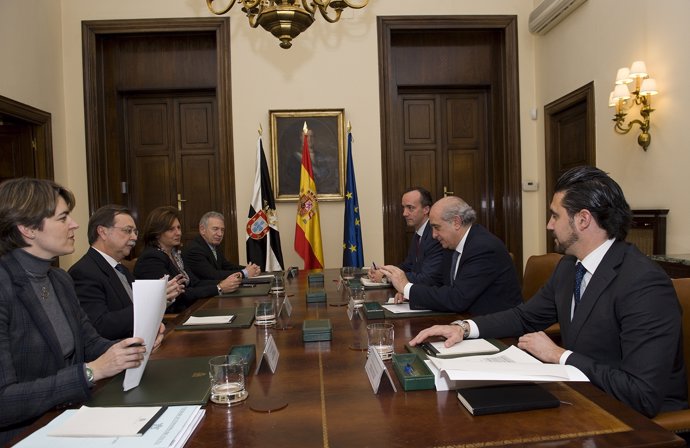 El Ministro Del Interior Recibe Al Presidente De La Ciudad Autónoma De Ceuta Jua