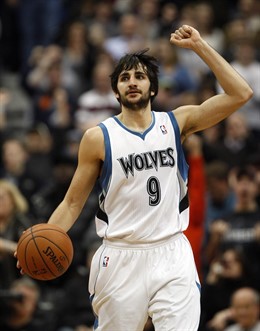 El Base Español Ricky Rubio, En Un Partido Con Los Timberwolves