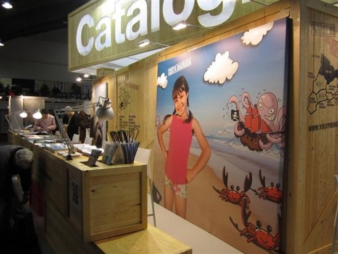 Stand Del Patronato De Turismo De Tarragona En El Salón Mahana (Toulouse)