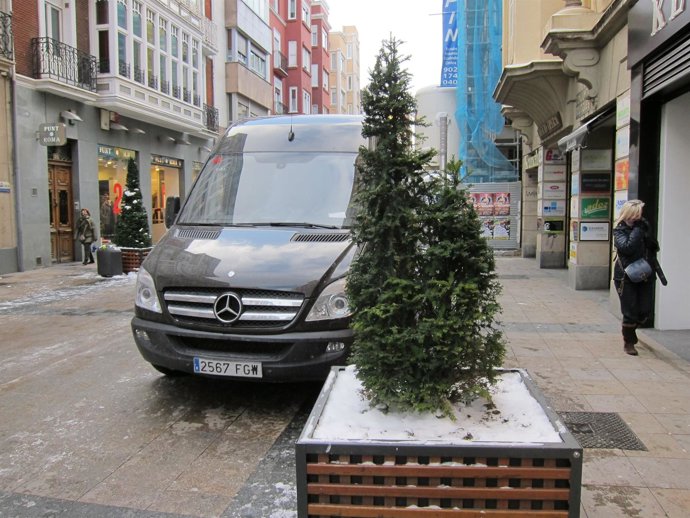 Hielo Y Nieve En Vitoria.
