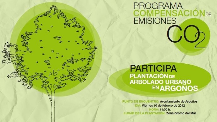 Cartel De La Plantación Que Se Hará En Argoños