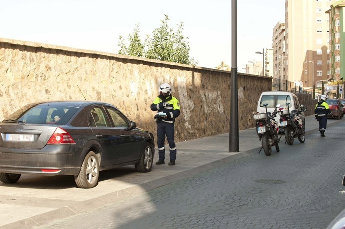 Control De La Policía Local De Cartagena