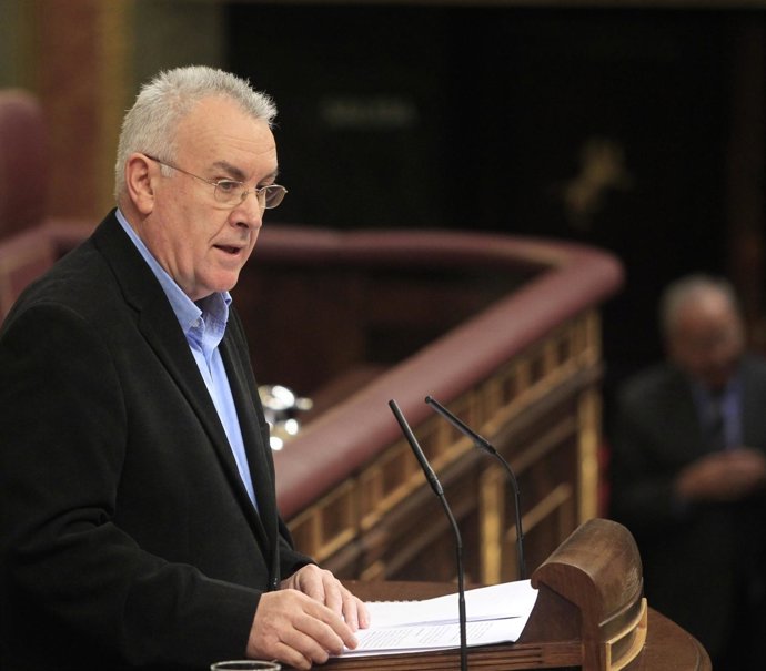 Cayo Lara, En El Congreso De Los Diputados