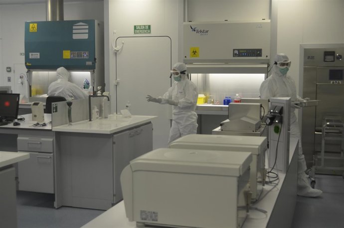 Laboratorio De Contención De Riesgo Biológico De La UPV/EHU.