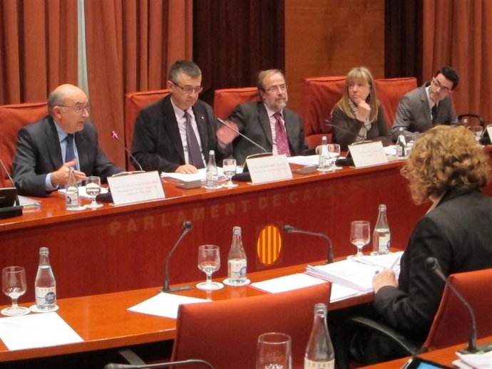 Comparecencia En El Parlament De Miquel Ángel Gimeno