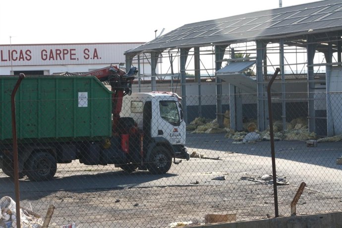 Trabajos En La Zona De Las Metas. 