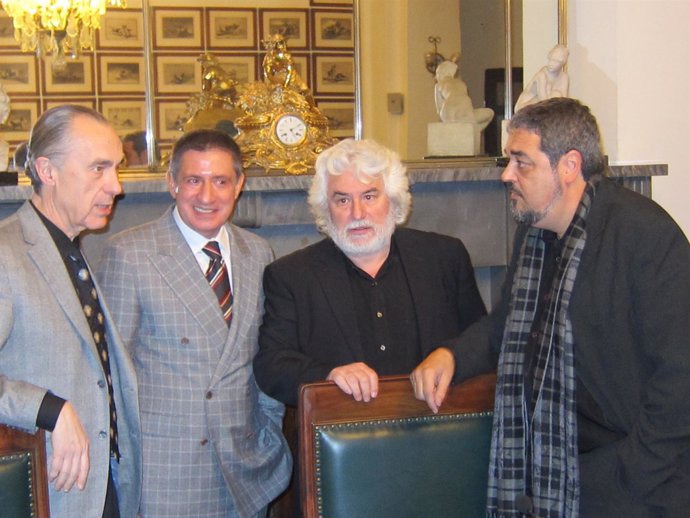 Cristóbal Gabarrón, Jesús Fonseca, Luis Alberto De Cuenca Y Carlos Aganzo