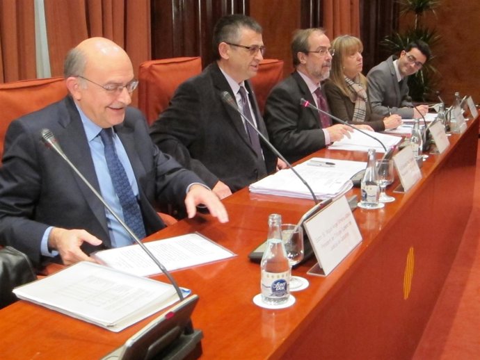 Comparecencia En El Parlament De Miquel Ángel Gimeno