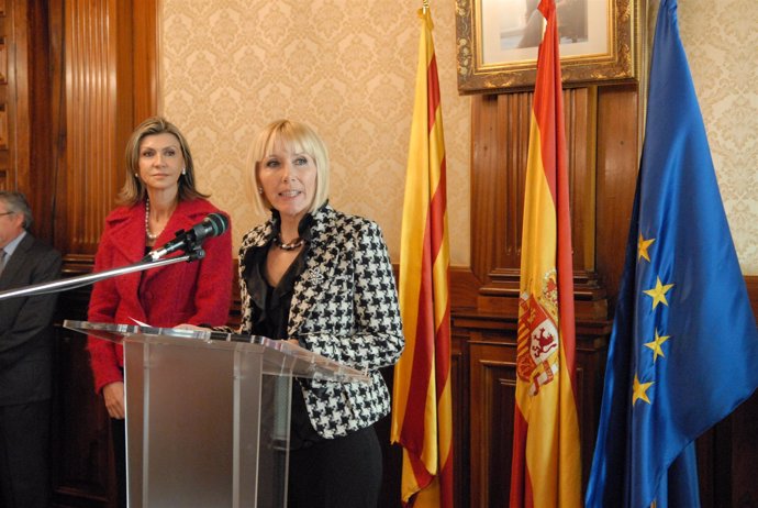 La Subdelegada Del Gobierno En Lleida, Inmaculada Mansa