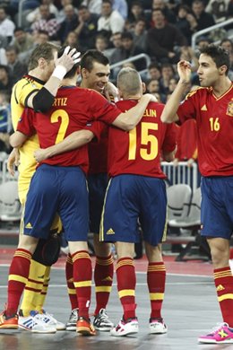 Aicardo Eleva A España A La Final Del Europeo De Fúbol Sala