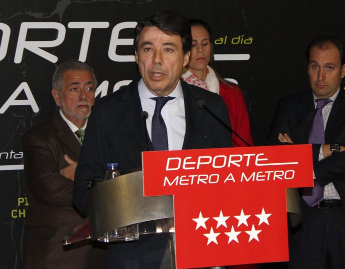 Ignacio González, Consejero De Cultura Y Deportes