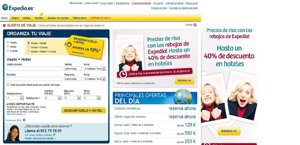 Página Web Expedia