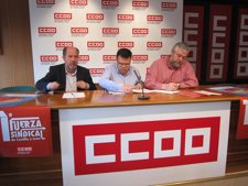 Miembros De CC.OO Cyl Valoran Los Resultados De Las Elecciones Sindicales
