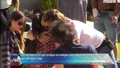 David De GH Despidiéndose De Sus Compañeros