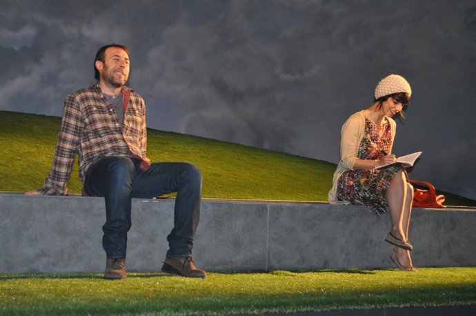 Antonio Molero Y Maribel Verdú En El Teatre Goya